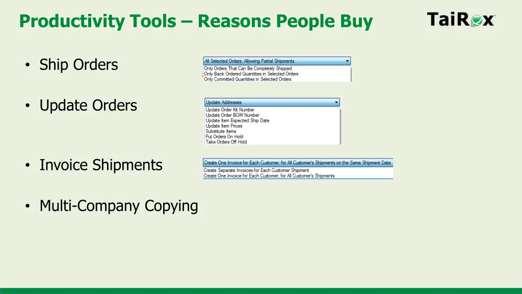 productivity tools reasons people buy