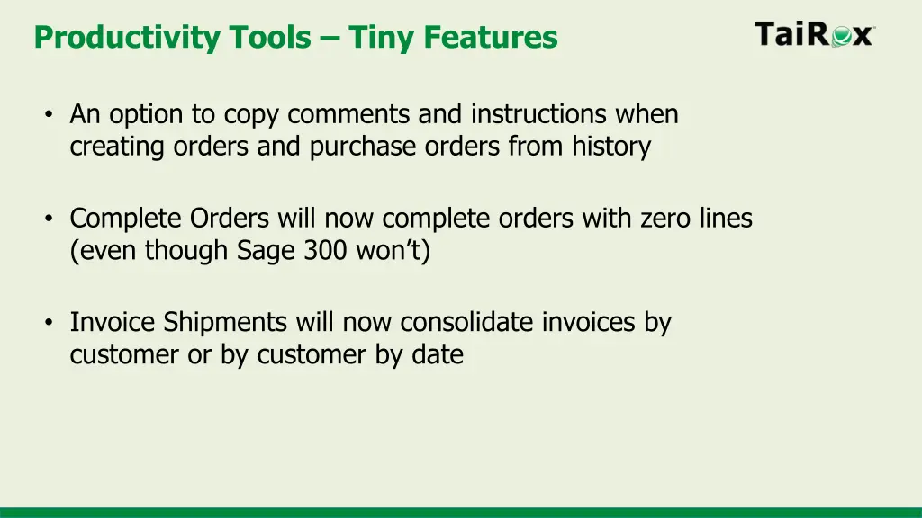 productivity tools tiny features