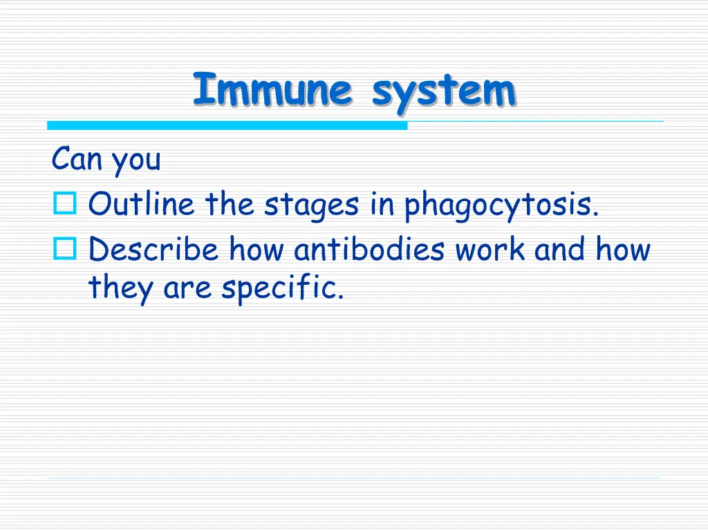 immune system 1