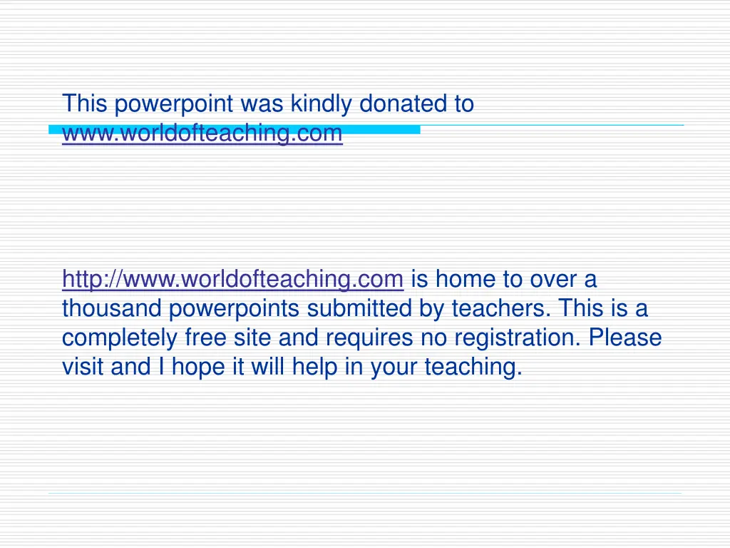 this powerpoint was kindly donated