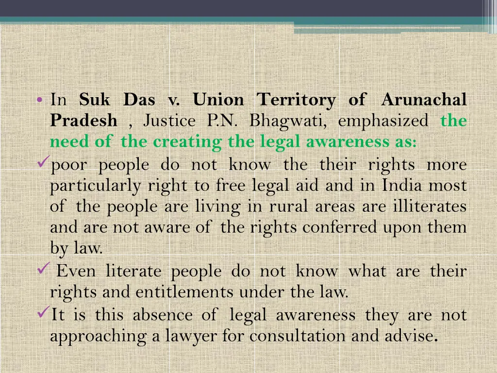 in suk das v union territory of arunachal pradesh