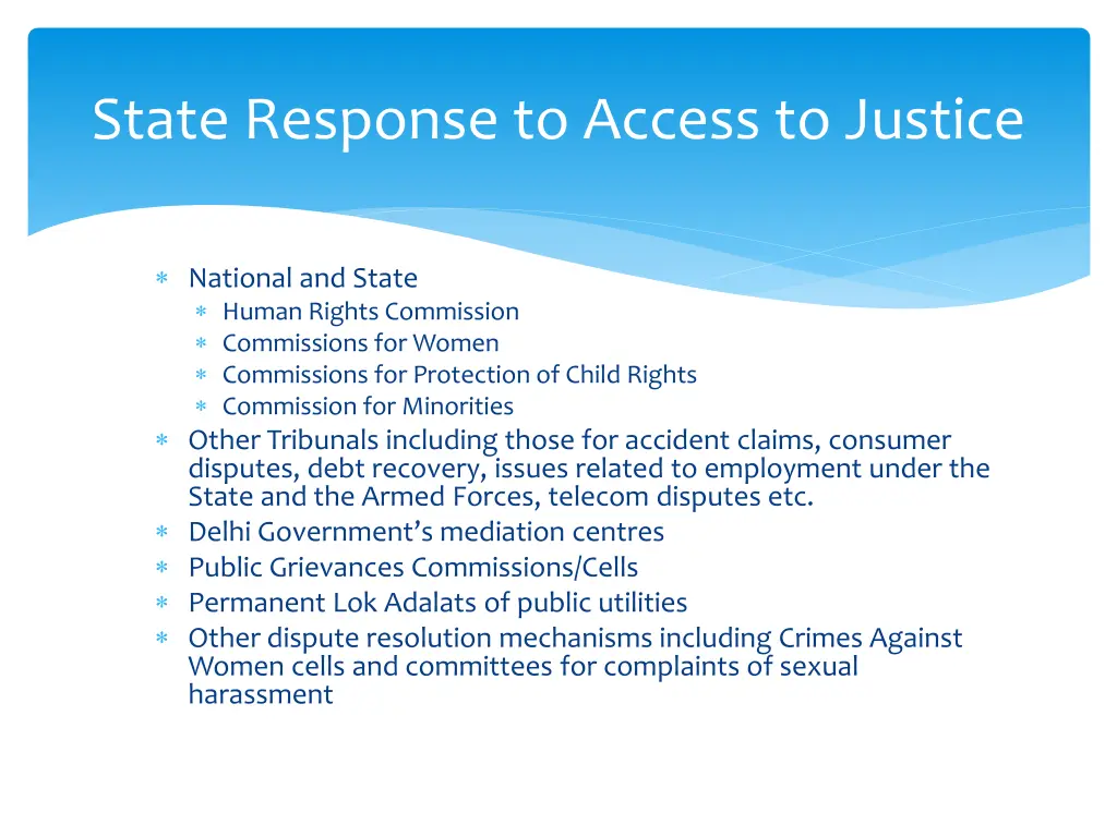 state response to access to justice 1