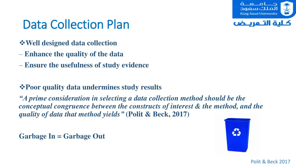 data collection plan data collection plan