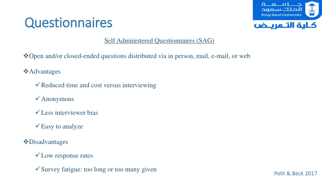 questionnaires questionnaires