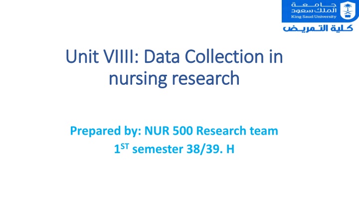 unit unit viiii data collection in viiii data