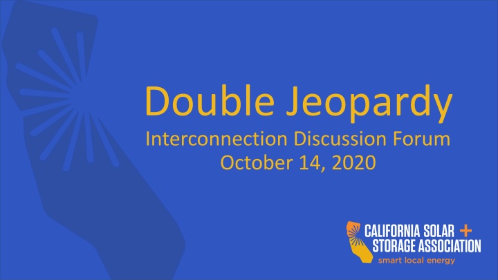 double jeopardy interconnection discussion forum