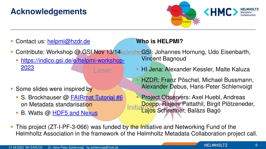 acknowledgements