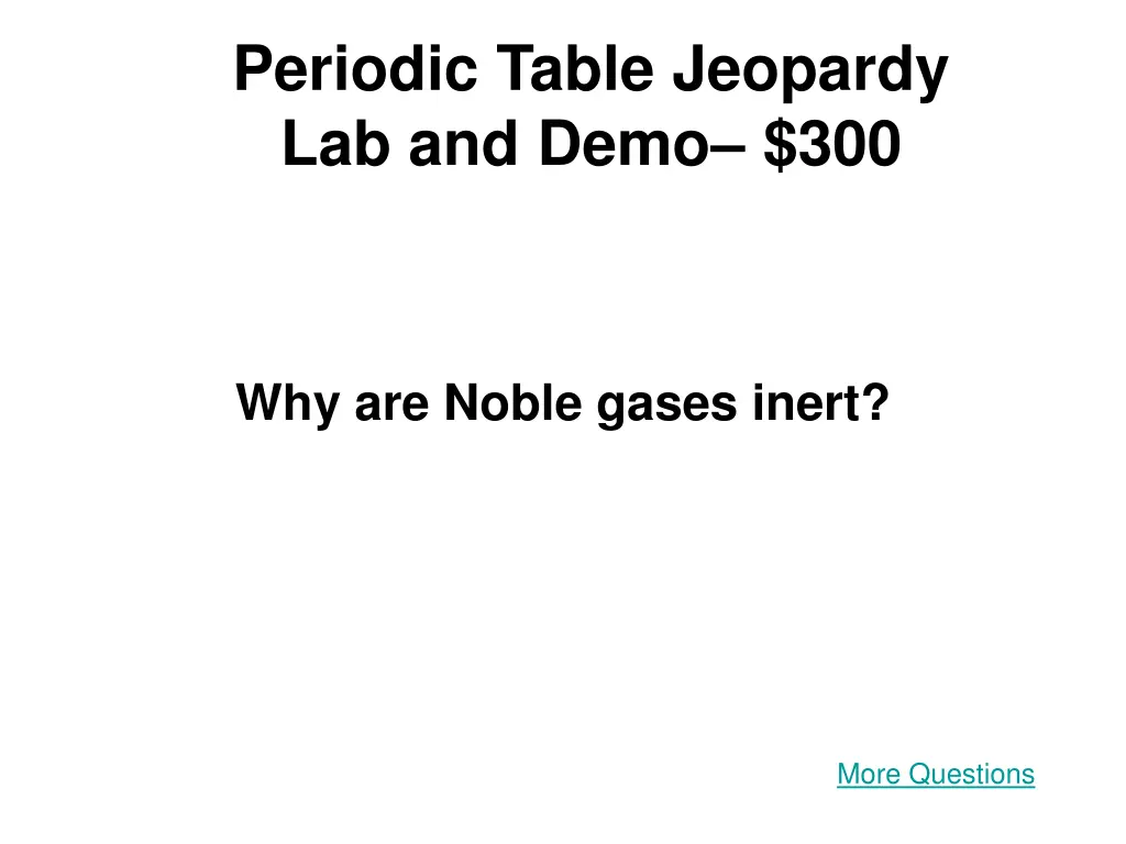 periodic table jeopardy lab and demo 300