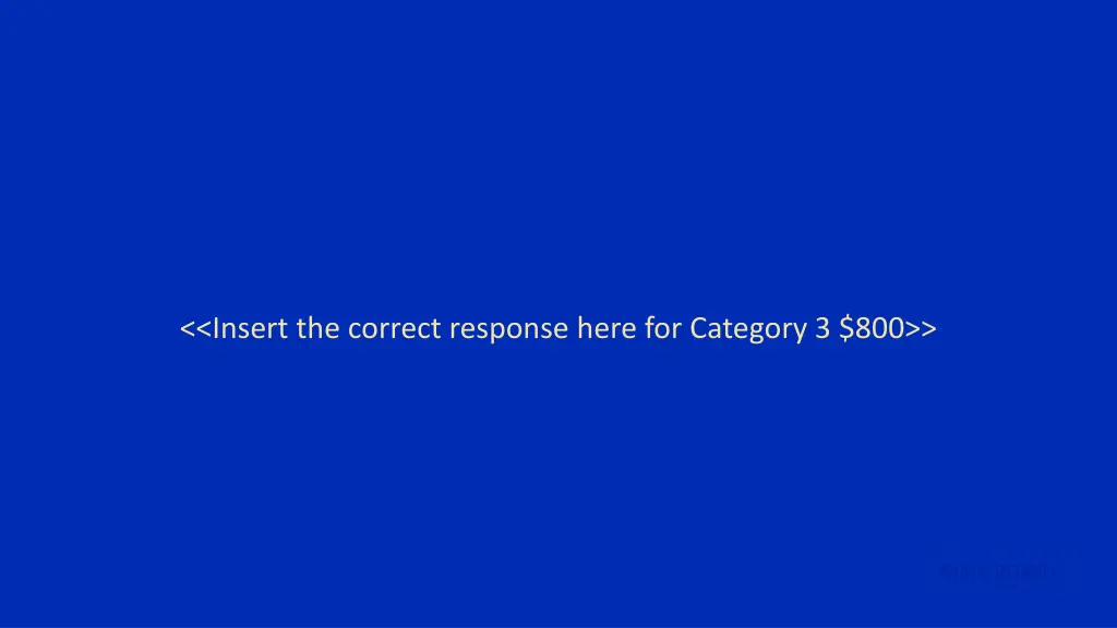 insert the correct response here for category 13