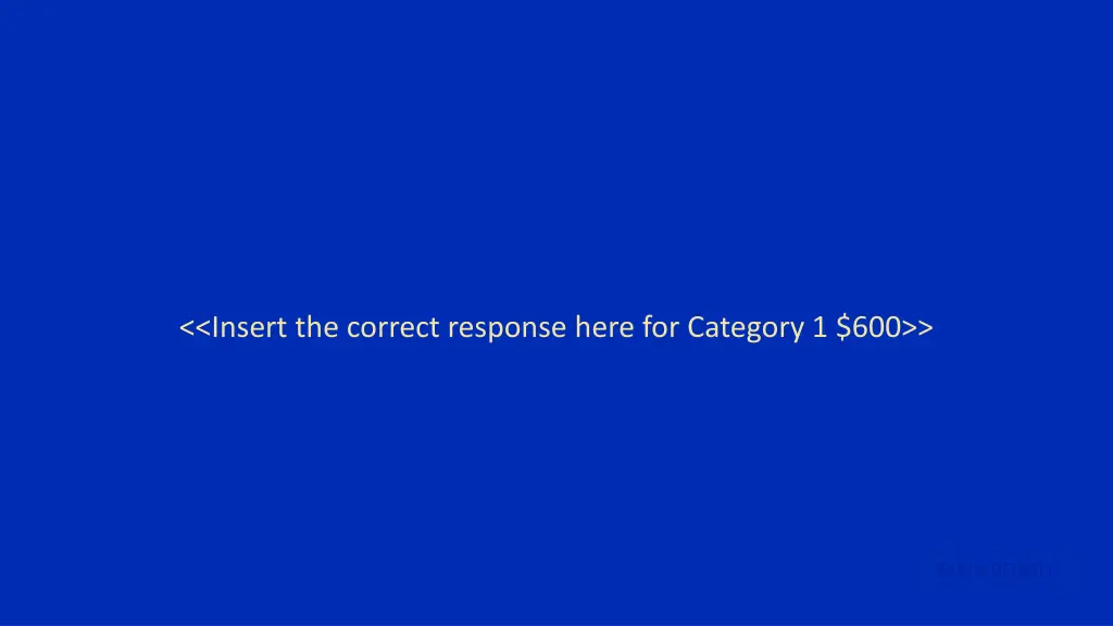 insert the correct response here for category 2