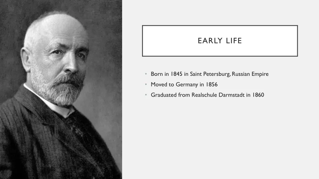 early life