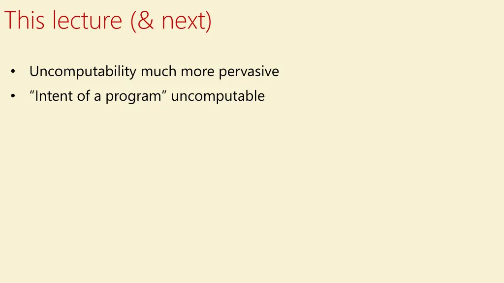 this lecture next