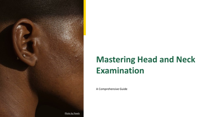 mastering head and neck examination
