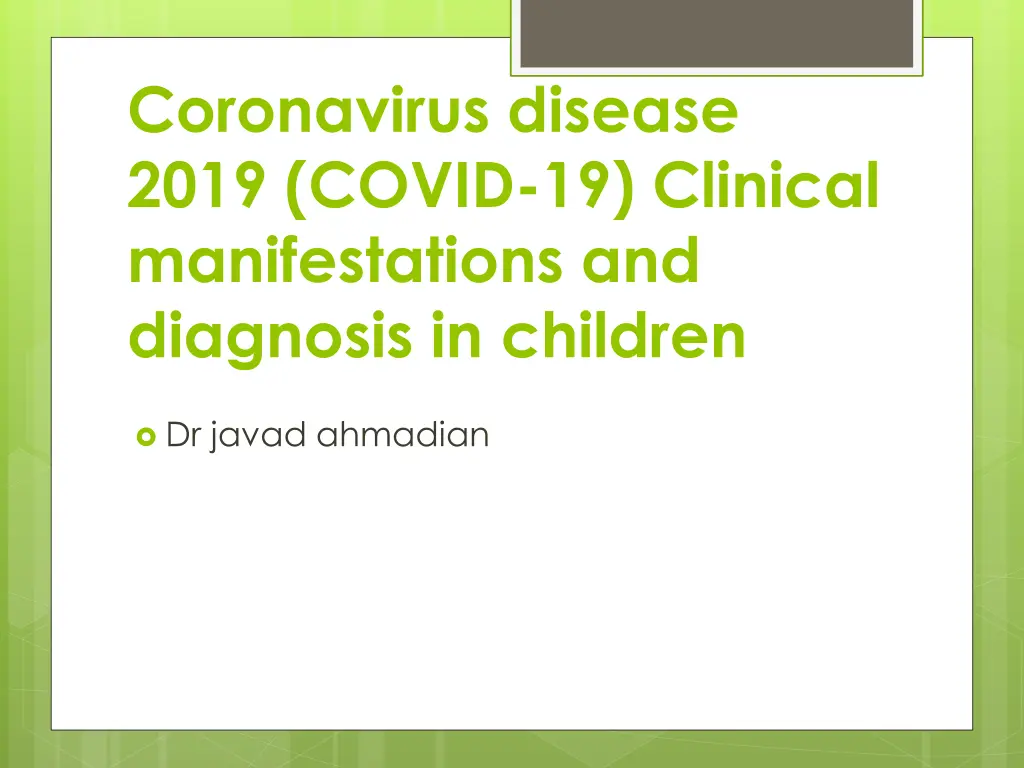 coronavirus disease 2019 covid 19 clinical