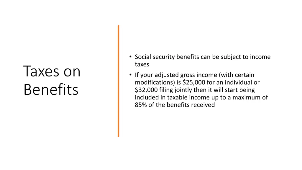 social security benefits can be subject to income