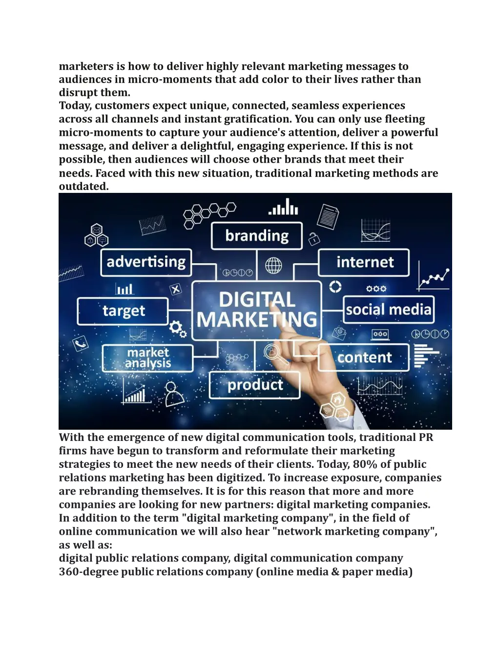 marketers is how to deliver highly relevant
