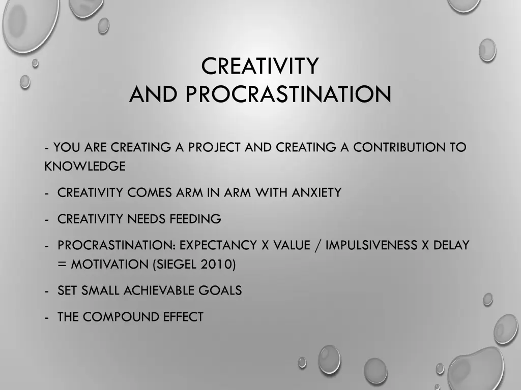 creativity