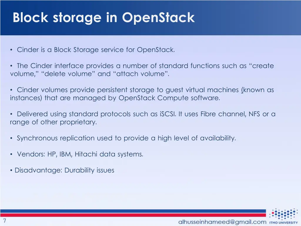 block storage in openstack