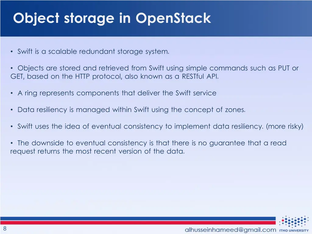 object storage in openstack
