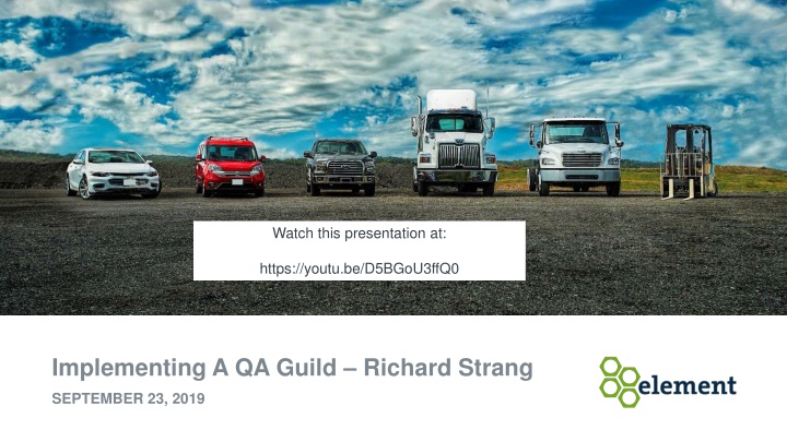 watch this presentation at