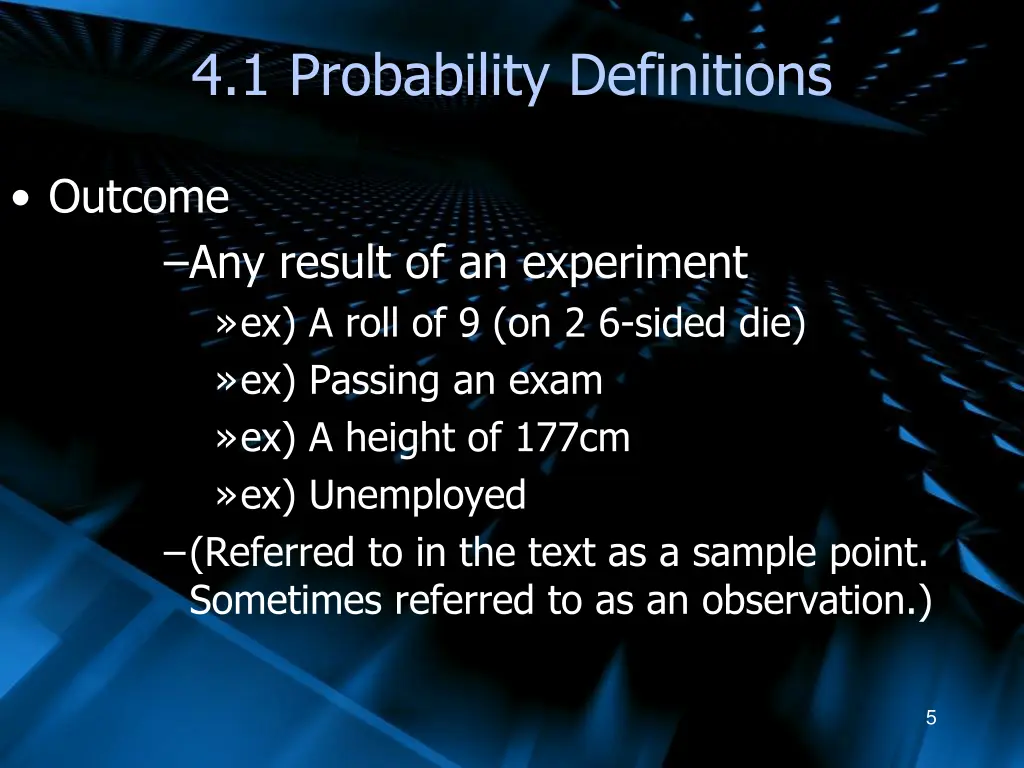 4 1 probability definitions 1