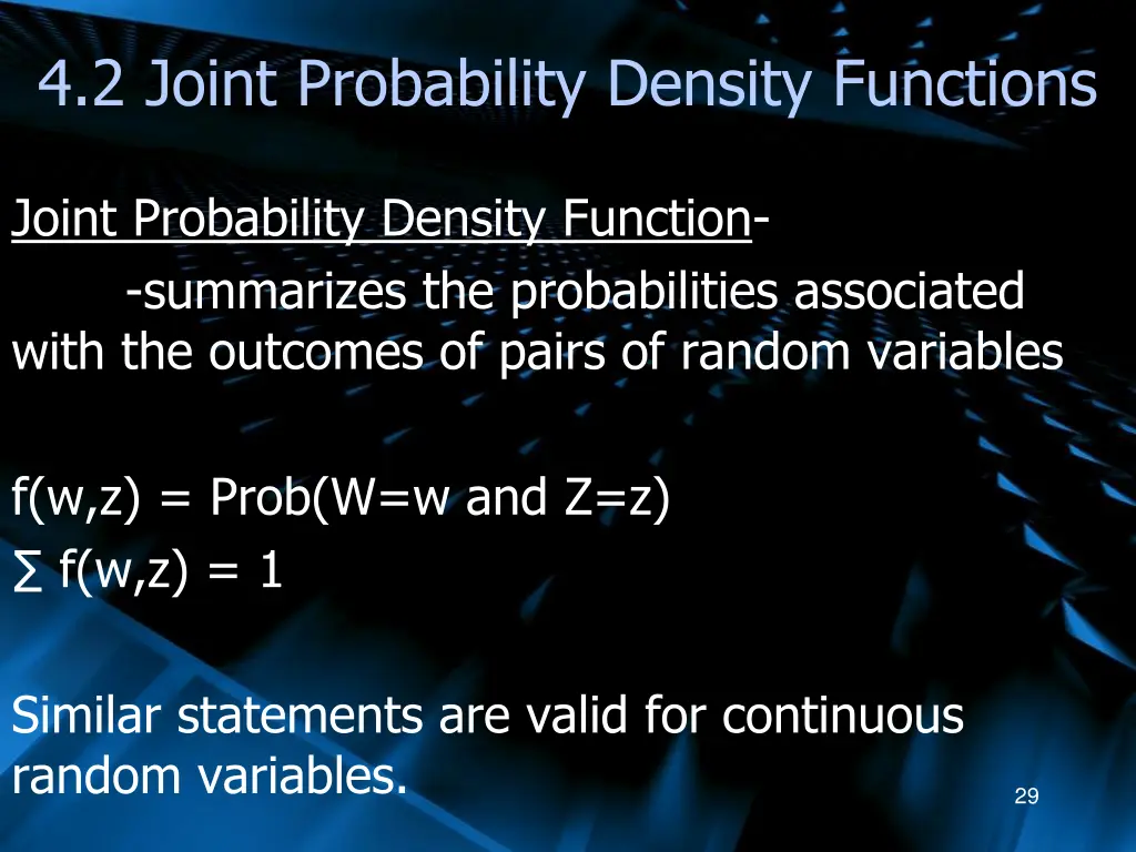 4 2 joint probability density functions 1