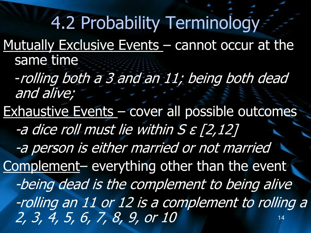 4 2 probability terminology mutually exclusive