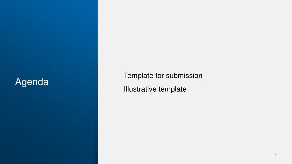 template for submission