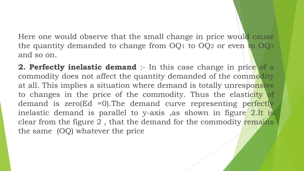 here one would observe that the small change