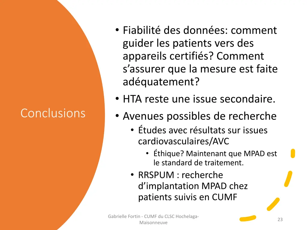 fiabilit des donn es comment guider les patients
