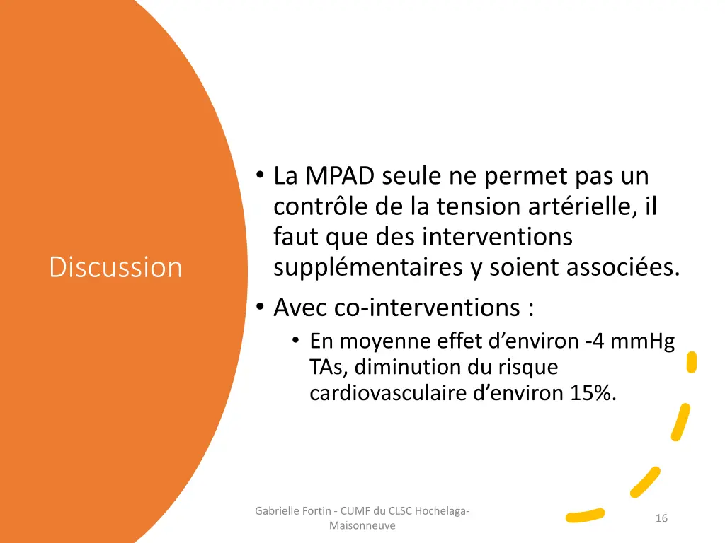 la mpad seule ne permet pas un contr
