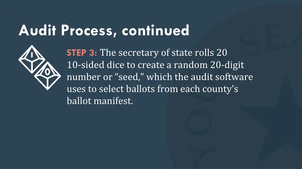 audit process continued 1
