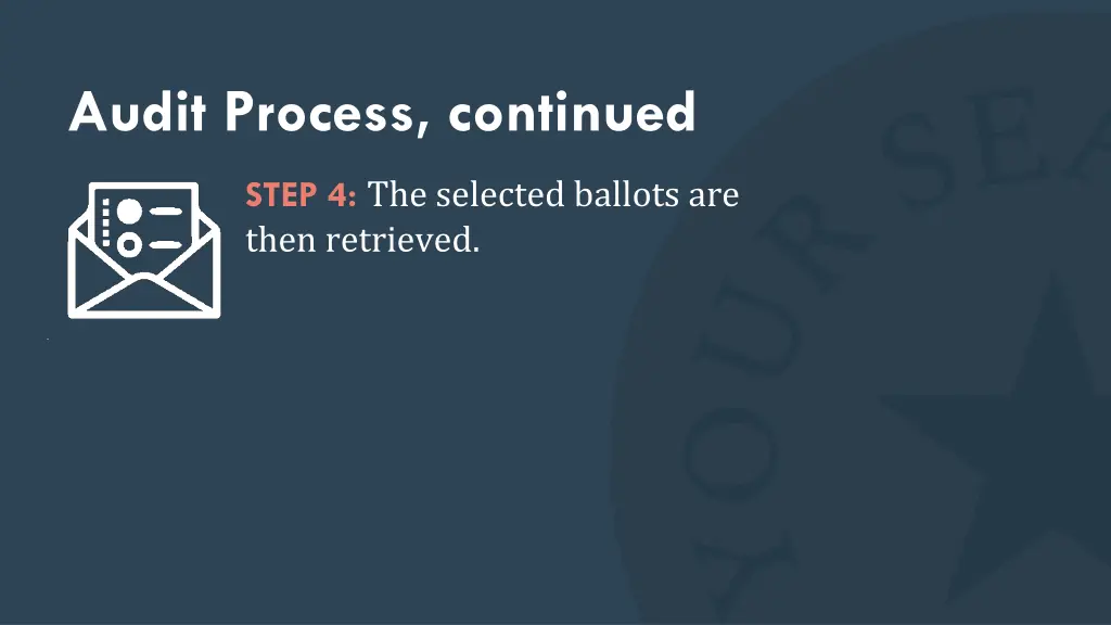 audit process continued 2