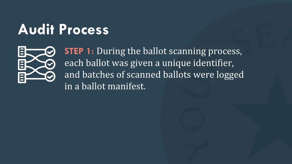 audit process