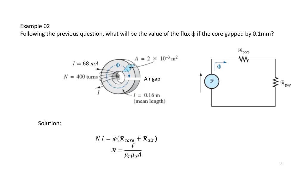 example 02 following the previous question what