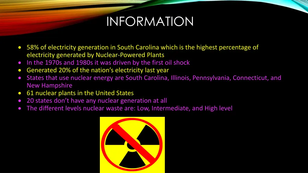 information