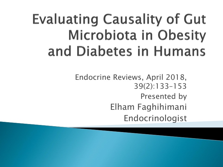 endocrine reviews april 2018