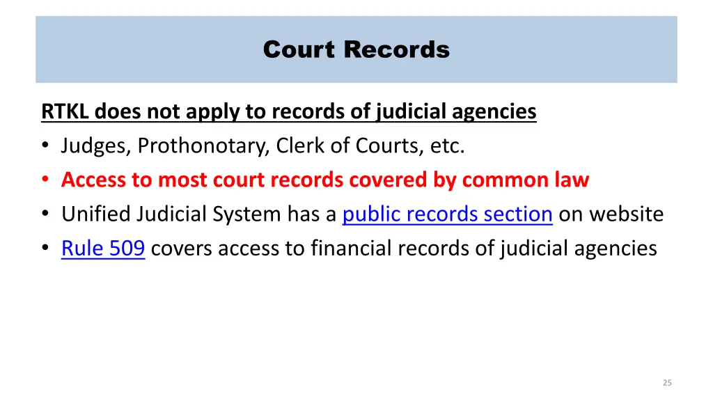 court records