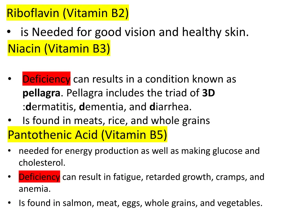 riboflavin vitamin b2 is needed for good vision
