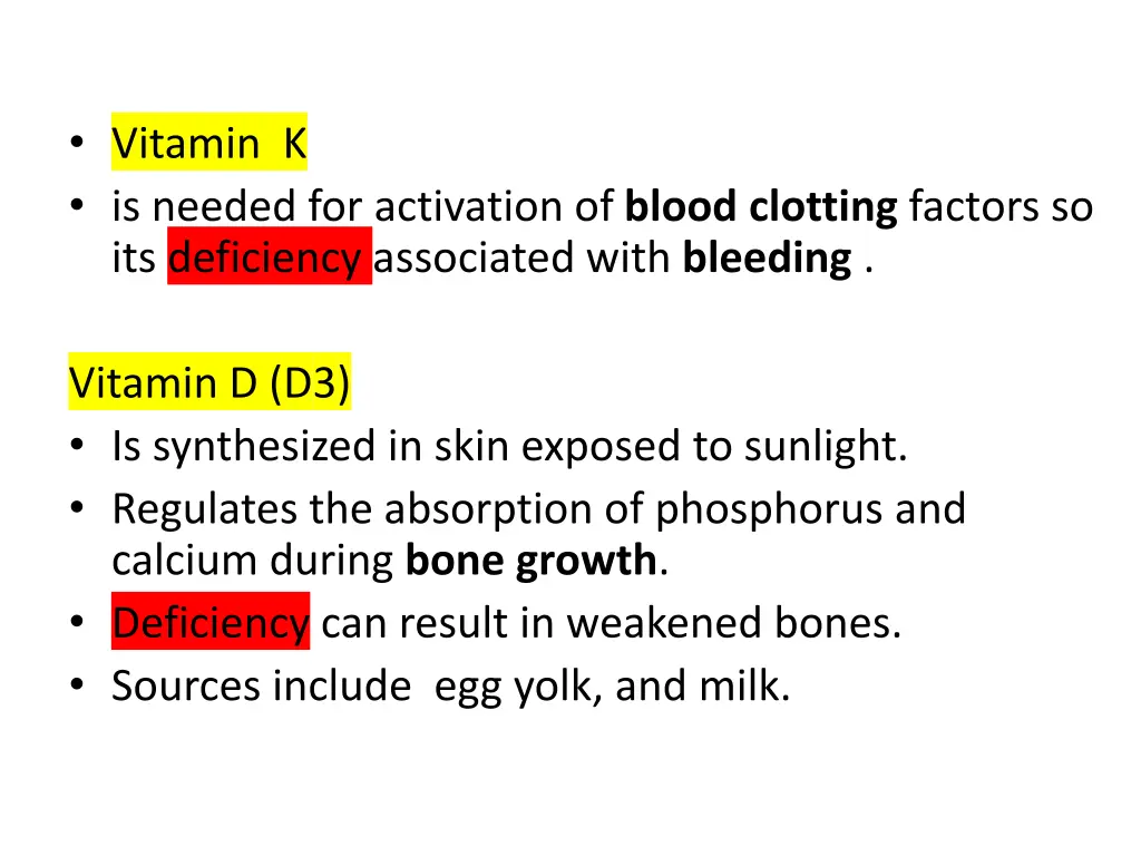 vitamin k is needed for activation of blood