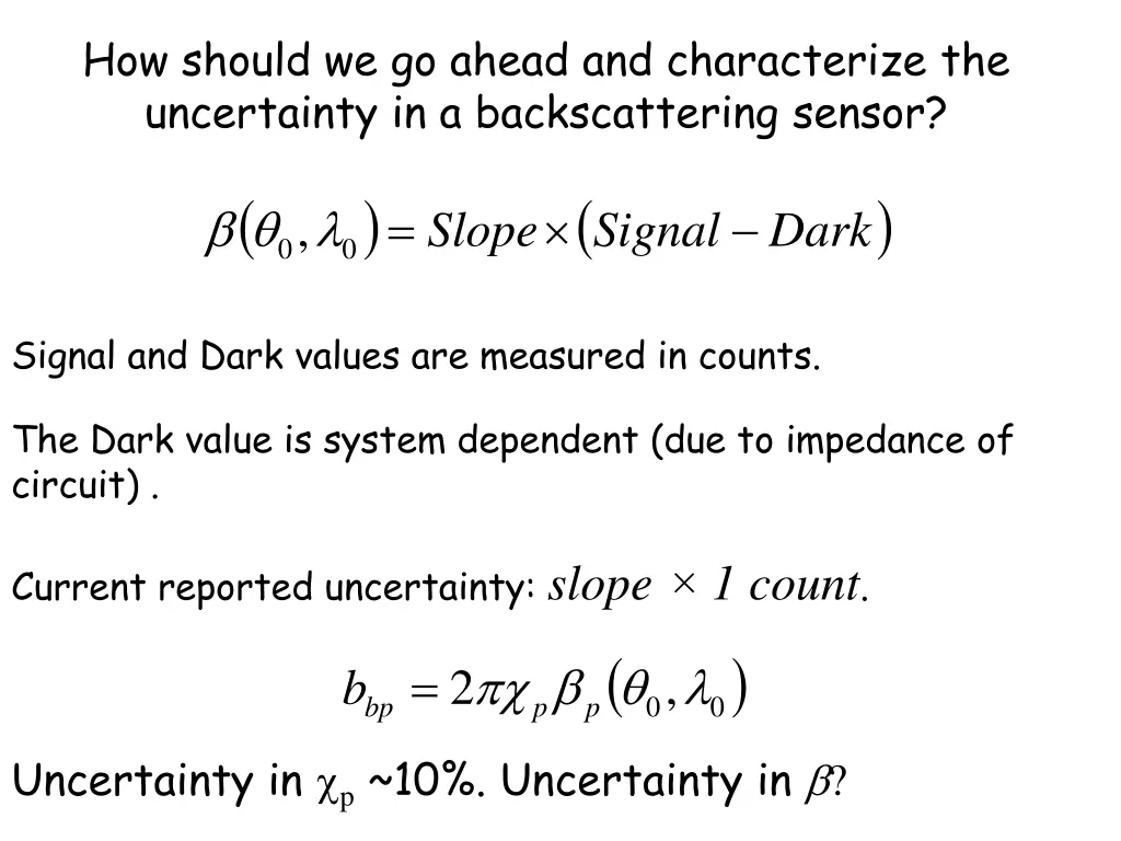 how should we go ahead and characterize