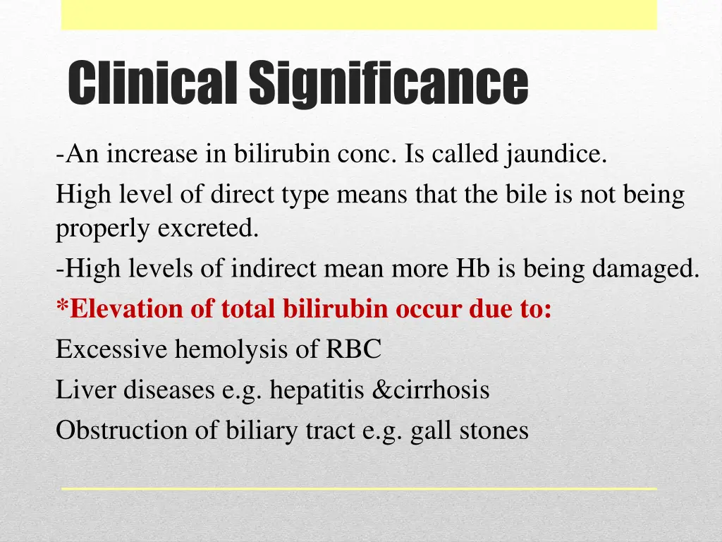 clinical significance