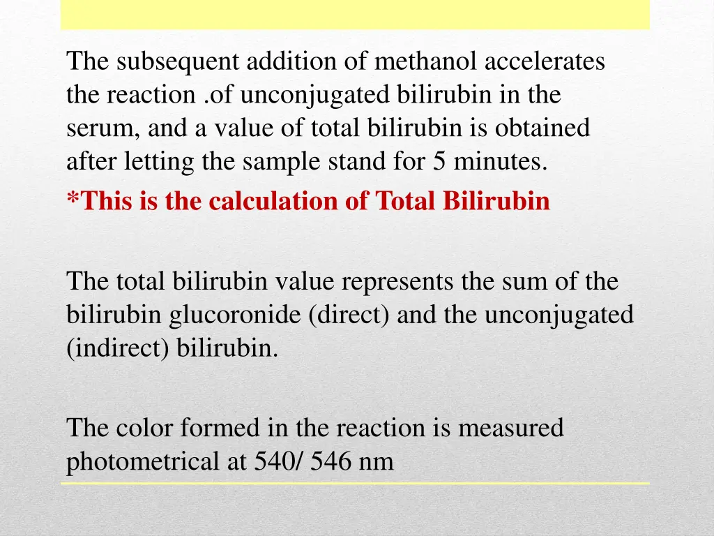 the subsequent addition of methanol accelerates