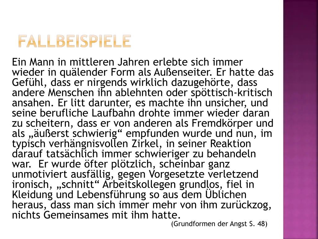 fallbeispiele ein mann in mittleren jahren