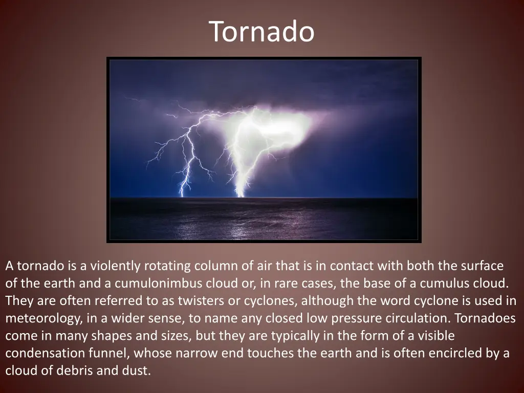 tornado