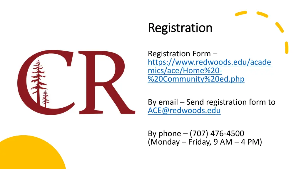 registration registration