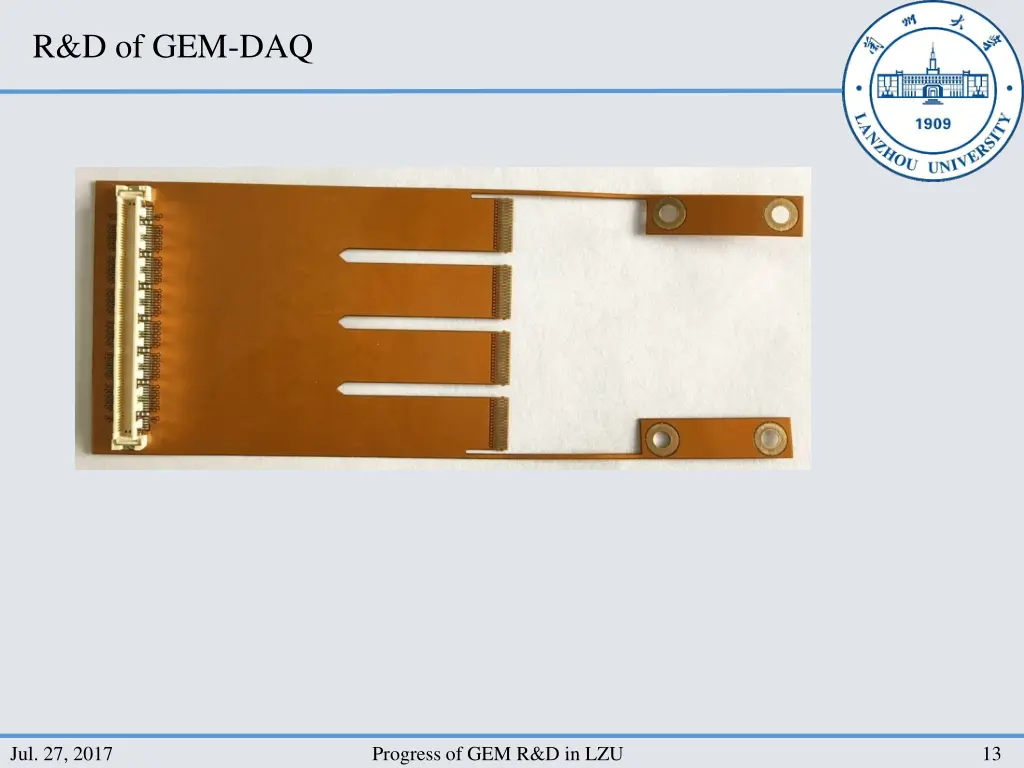 r d of gem daq 1