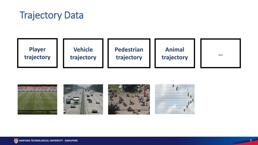 trajectory data trajectory data