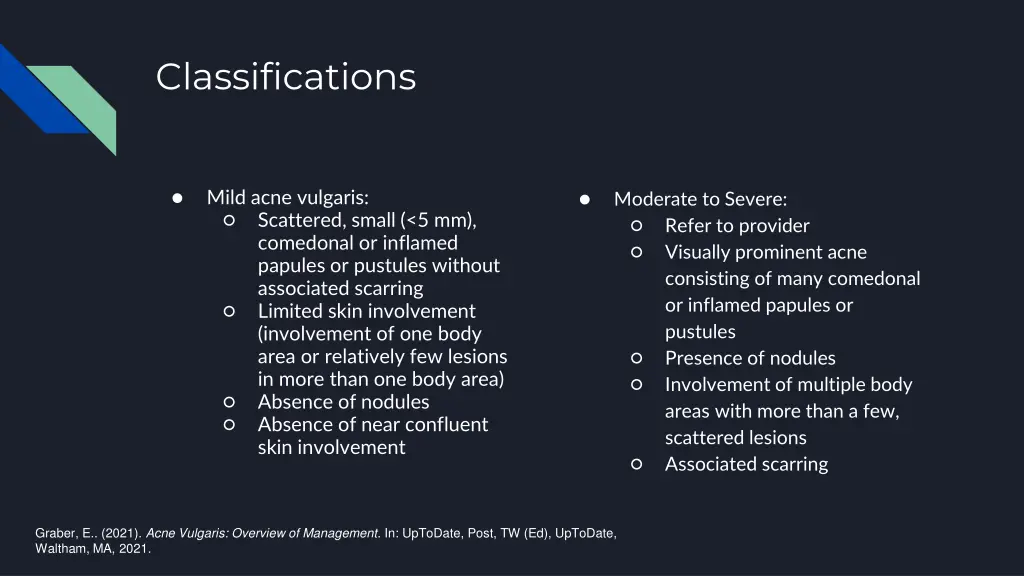 classifications