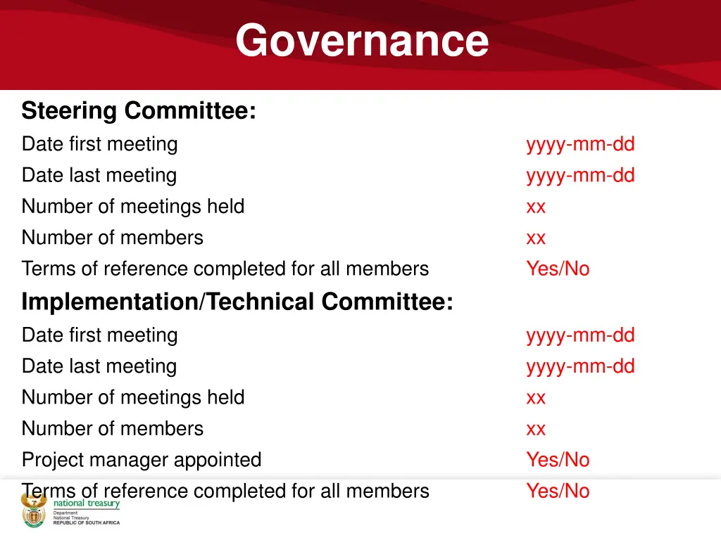 governance